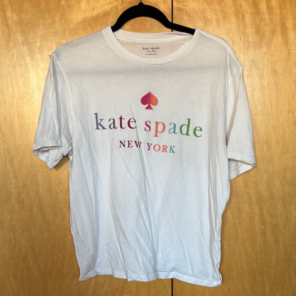 Kate Spade Ombre Rainbow Collection Tee